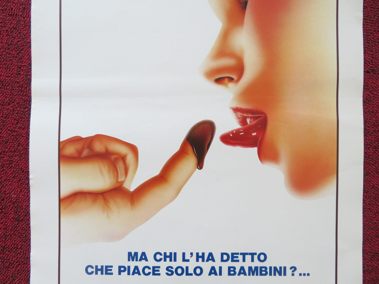 CONSUMING PASSIONS ITALIAN LOCANDINA POSTER TYLER BUTTERWORTH J. PRYCE 1988