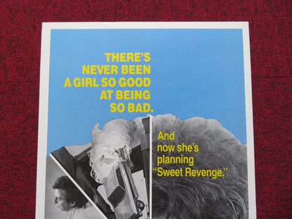 SWEET REVENGE US INSERT (14"x 36") POSTER STOCKARD CHANNING SAM WATERSTON 1977