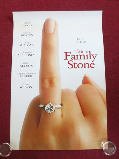 THE FAMILY STONE - VERSION A US ONE SHEET ROLLED POSTER CLAIRE DANES KEATON 2005