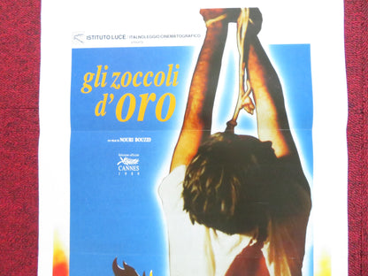 GLI ZOCCOLI D'ORO ITALIAN LOCANDINA POSTER HICHEM ROSTOM HAMADI ZARROUK 1989