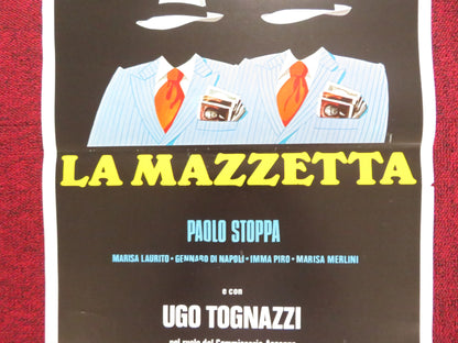 THE PAYOFF ITALIAN LOCANDINA POSTER NINO MANFREDI PAOLO STOPPA 1978