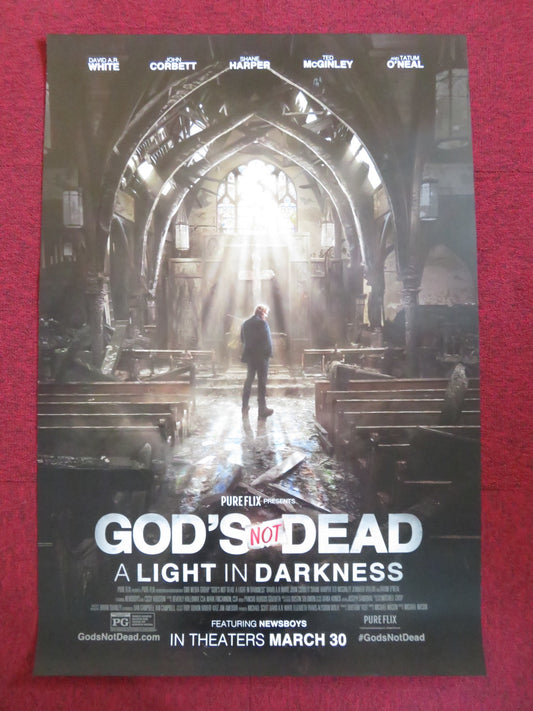 GOD'S NOT DEAD: A LIGHT IN DARKNESS US ONE SHEET ROLLED POSTER A. R. WHITE 2018