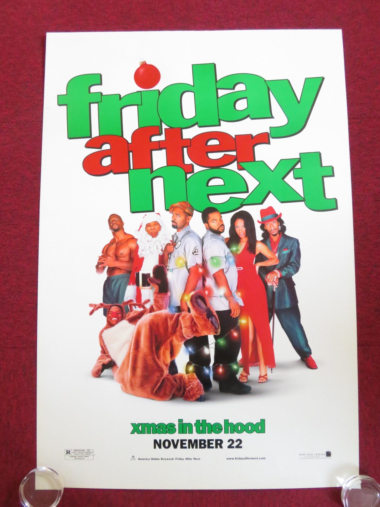 FRIDAY AFTER NEXT US ONE SHEET ROLLED POSTER ICE CUBE MIKE EPPS 2002