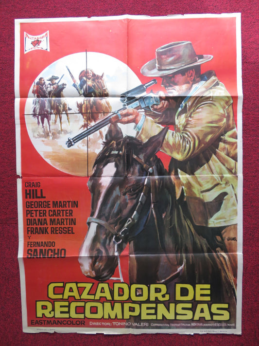 TASTE OF KILLING SPANISH POSTER CRAIG HILL GEORGE MARTIN 1966