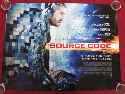 SOURCE CODE UK QUAD (30"x 40") ROLLED POSTER JAKE GYLLENHAAL M. MONAGHAN 2011