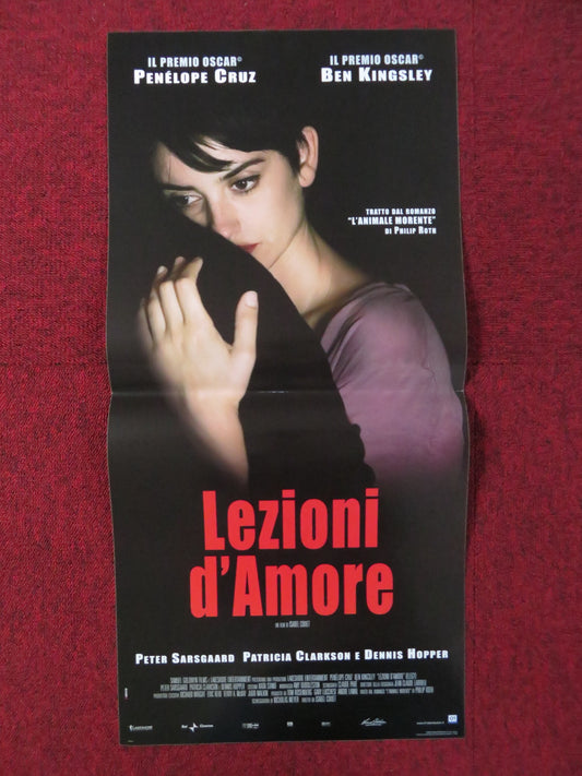 ELEGY ITALIAN LOCANDINA POSTER PENELOPE CRUZ BEN KINGSLEY 2008