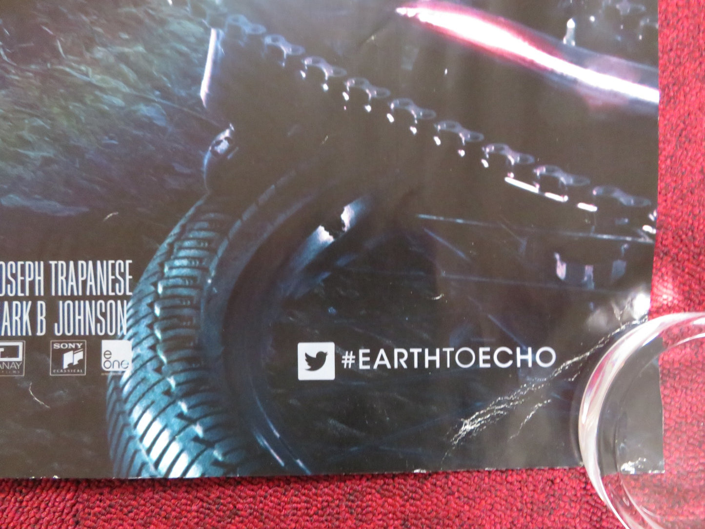 EARTH TO ECHO UK QUAD (30"x 40") ROLLED POSTER TEO HALM ASTRO 2014