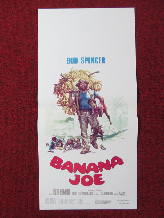 BANANA JOE ITALIAN LOCANDINA POSTER BUD SPENCER MARINA LANGNER 1982