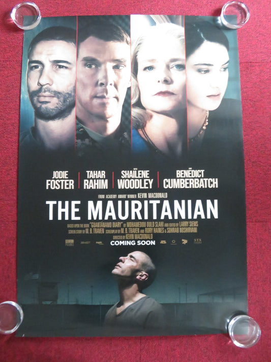 THE MAURITANIAN US ONE SHEET ROLLED POSTER JODIE FOSTER TAHAR RAHIM 2021