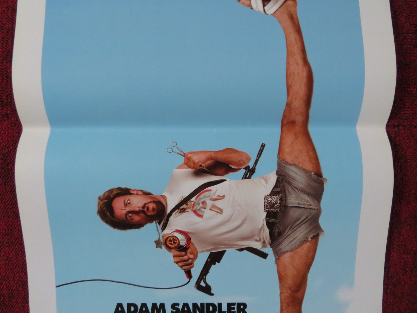 YOU DON'T MESS WITH THE ZOHAN ITALIAN LOCANDINA POSTER ADAM SANDLER 2008