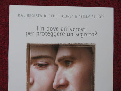 THE READER ITALIAN LOCANDINA POSTER KATE WINSLET RALPH FIENNES 2008