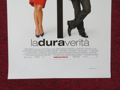 THE UGLY TRUTH ITALIAN LOCANDINA POSTER KATHERINE HEIGL GERARD BUTLER 2009