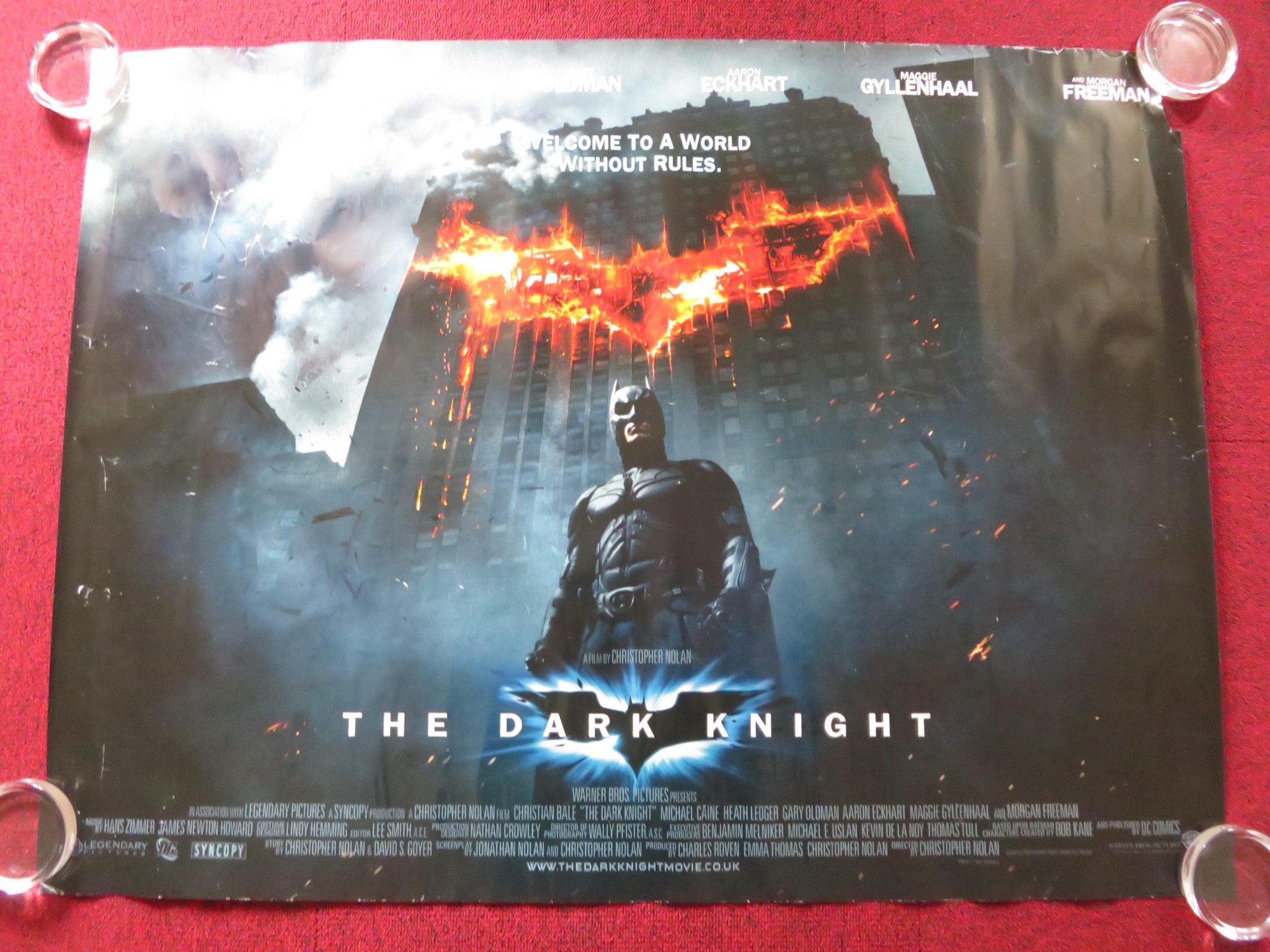 THE DARK KNIGHT UK QUAD (30