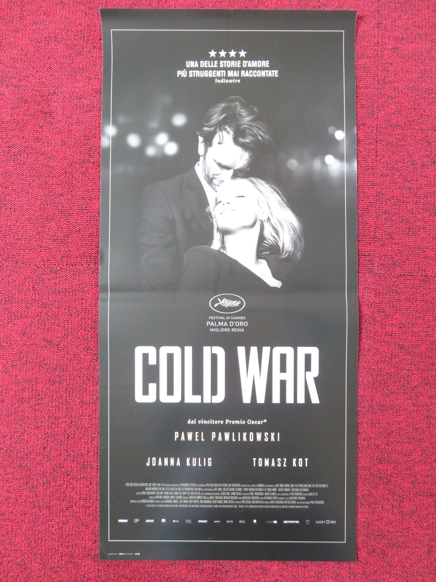 COLD WAR ITALIAN LOCANDINA POSTER JOANNA KULIG TOMASZ KOT 2018