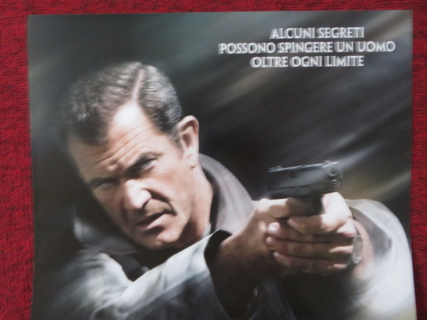 EDGE OF DARKNESS ITALIAN LOCANDINA POSTER MEL GIBSON RAY WINSTONE 2010