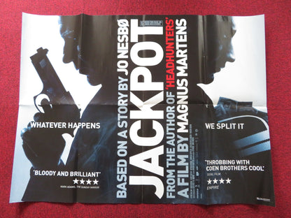 JACKPOT UK QUAD POSTER FOLDED KYRRE HELLUM MADS OUSDAL 2011