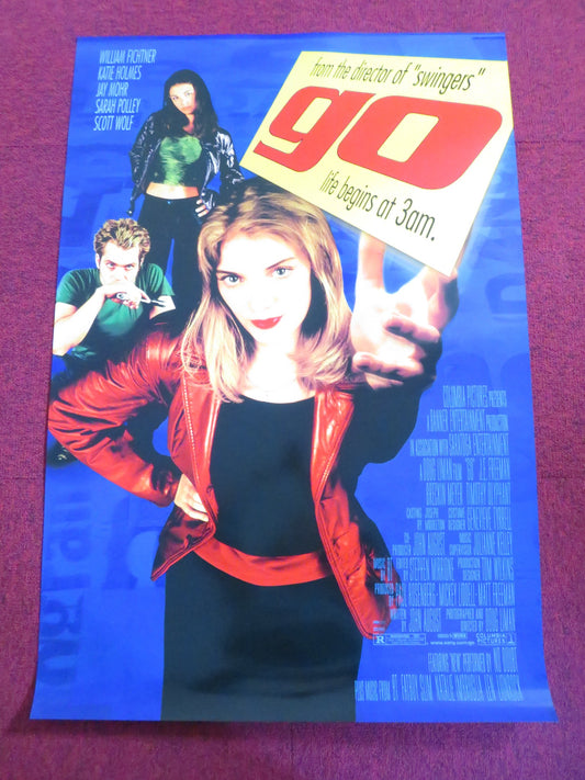 GO US ONE SHEET ROLLED POSTER KATIE HOLMES SARAH POLLEY 1999