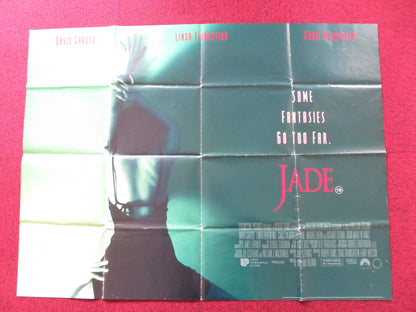 JADE UK QUAD POSTER FOLDED DAVID CARUSO LINDA FIORENTINO 1995