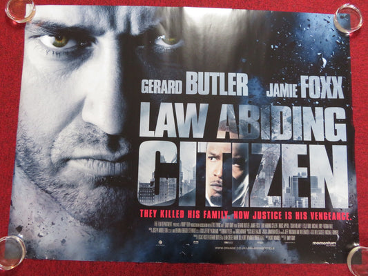 LAW ABIDING CITIZEN UK QUAD (30"x 40") ROLLED POSTER JAMIE FOXX G. BUTLER 2009