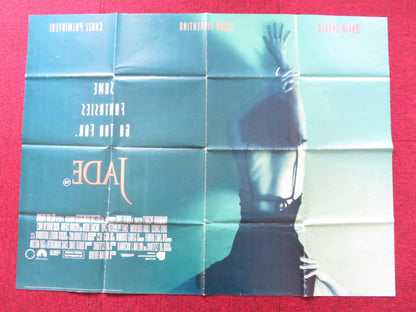 JADE UK QUAD POSTER FOLDED DAVID CARUSO LINDA FIORENTINO 1995