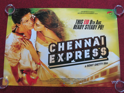 CHENNAI EXPRESS UK QUAD ROLLED POSTER DEEPIKA PADUKONE 2013