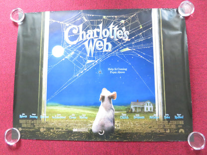 CHARLOTTE'S WEB UK QUAD (30"x 40") ROLLED POSTER DAKOTA FANNING J. ROBERTS 2006