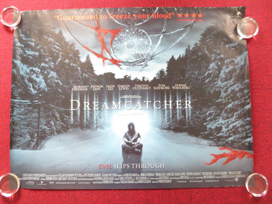 DREAMCATCHER UK QUAD (30"x 40") ROLLED POSTER STEPHEN KING MORGAN FREEMAN 2003