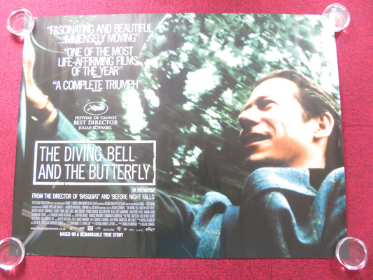 THE DIVING BELL AND THE BUTTERFLY UK QUAD (30"x 40") ROLLED POSTER AMALRIC 2007