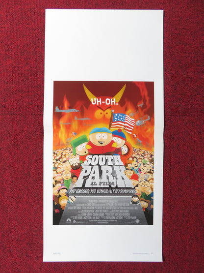 SOUTH PARK: BIGGER, LONGER & UNCUT ITALIAN LOCANDINA POSTER TREY PARKER 1999