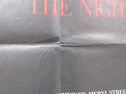 STILL OF THE NIGHT UK QUAD POSTER FOLDED ROY SCHEIDER MERYL STREEP 1982