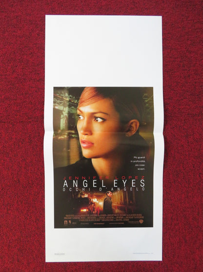 ANGEL EYES ITALIAN LOCANDINA POSTER JENNIFER LOPEZ JIM CAVIEZIEL 2001