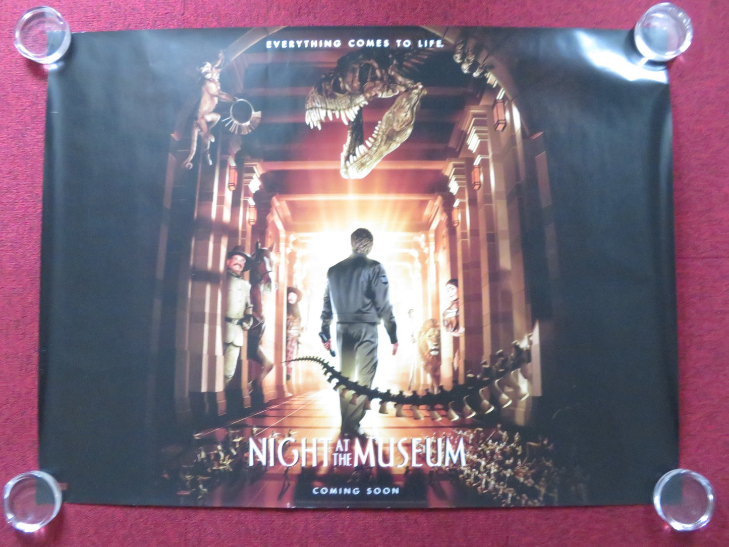 NIGHT AT THE MUSEUM UK QUAD (30"x 40") ROLLED POSTER BEN STILLER 2006