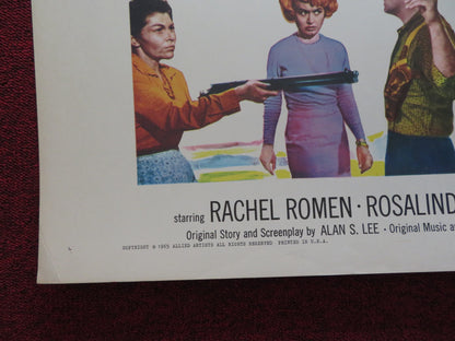 THE DESERT RAVEN US 30 X 40 ROLLED POSTER RACHEL ROMAN ROSALIND ROBERTS 1965