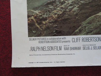 CHARLY US 30 X 40 ROLLED POSTER CLIFF ROBERTSON CLAIRE BLOOM 1968