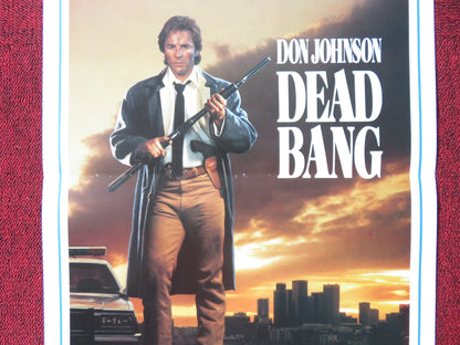 DEAD BANG ITALIAN LOCANDINA POSTER DON JOHNSON PENELOPE ANN MILLER 1989