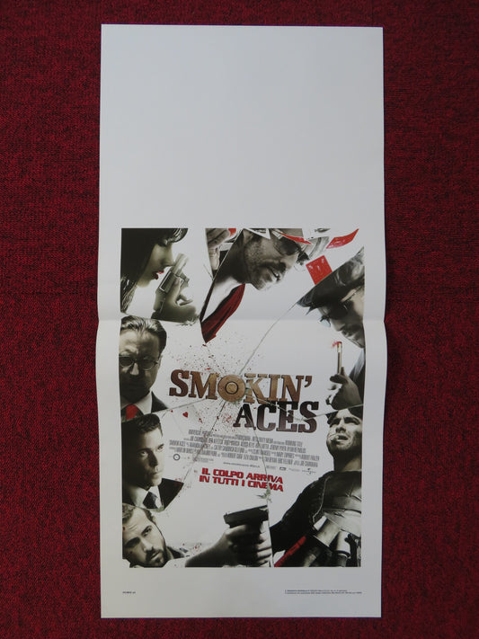 SMOKIN'S ACES ITALIAN LOCANDINA POSTER RYAN REYNOLDS RAY LIOTTA 2006