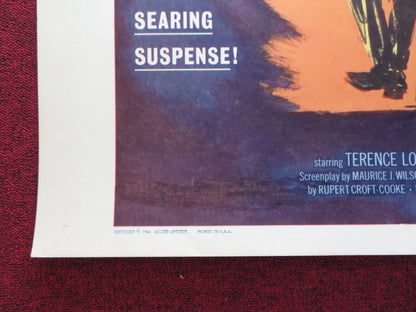 ESCAPE BY NIGHT US 30 X 40 ROLLED POSTER TERENCE LONGDON JENNIFER JAYNE 1964