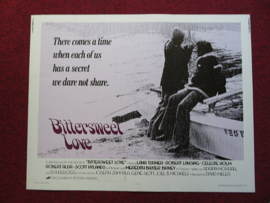 BITTERSWEET LOVE US HALF SHEET (22"x 28") POSTER LANA TURNER ROBERT LANSING 1976