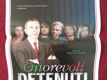 ONOREVOLI DETENUTI ITALIAN LOCANDINA POSTER MASSIMO DE FRANCOVICH G. CAVINA 1999