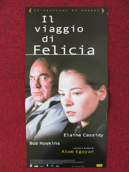 FELICIA'S JOURNEY ITALIAN LOCANDINA POSTER BOB HOSKINS ELAINE CASSIDY 1999