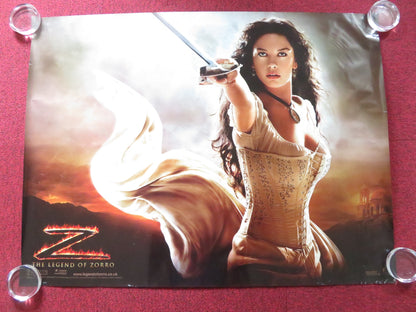 THE LEGEND OF ZORRO - B UK QUAD (30"x 40") ROLLED POSTER C. ZETA-JONES 2005