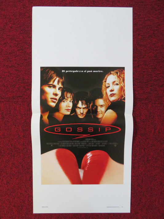 GOSSIP ITALIAN LOCANDINA POSTER JAMES MARSDEN KATE HUDSON 2000