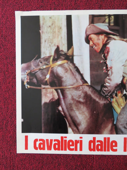 THE LONG RIDERS - B ITALIAN FOTOBUSTA POSTER DAVID CARRIDINE DENNIS QUAID 1980