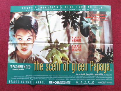 THE SCENT OF GREEN PAPAYA UK QUAD POSTER FOLDED TRAN ANN HUNG 1993