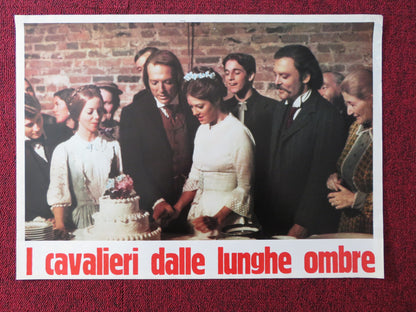 THE LONG RIDERS - F ITALIAN FOTOBUSTA POSTER DAVID CARRIDINE DENNIS QUAID 1980