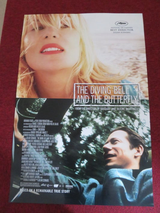 THE DIVING BELL AND THE BUTTERFLY US ONE SHEET ROLLED POSTER M. AMALRIC 2007