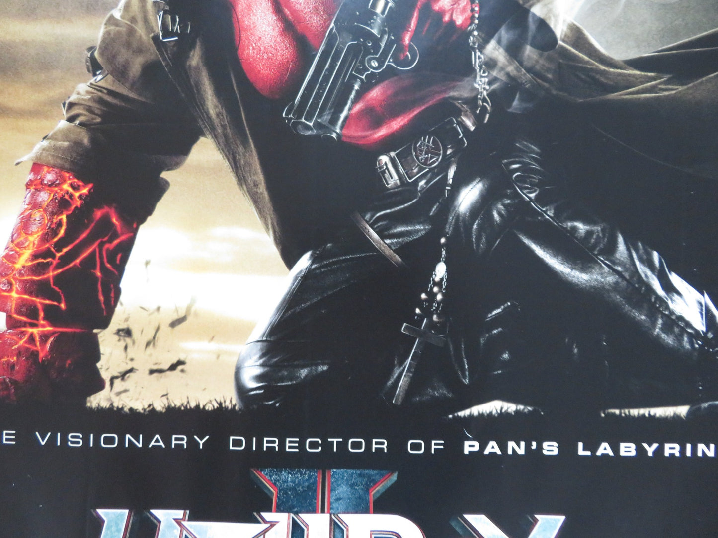 HELLBOY II: THE GOLDEN ARMY UK QUAD (30"x 40") ROLLED POSTER RON PERLMAN 2008