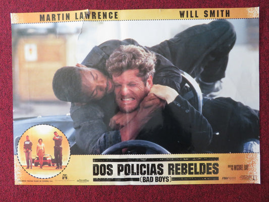 BAD BOYS - B SPANISH POSTER WILL SMITH MARTIN LAWRENCE 1995