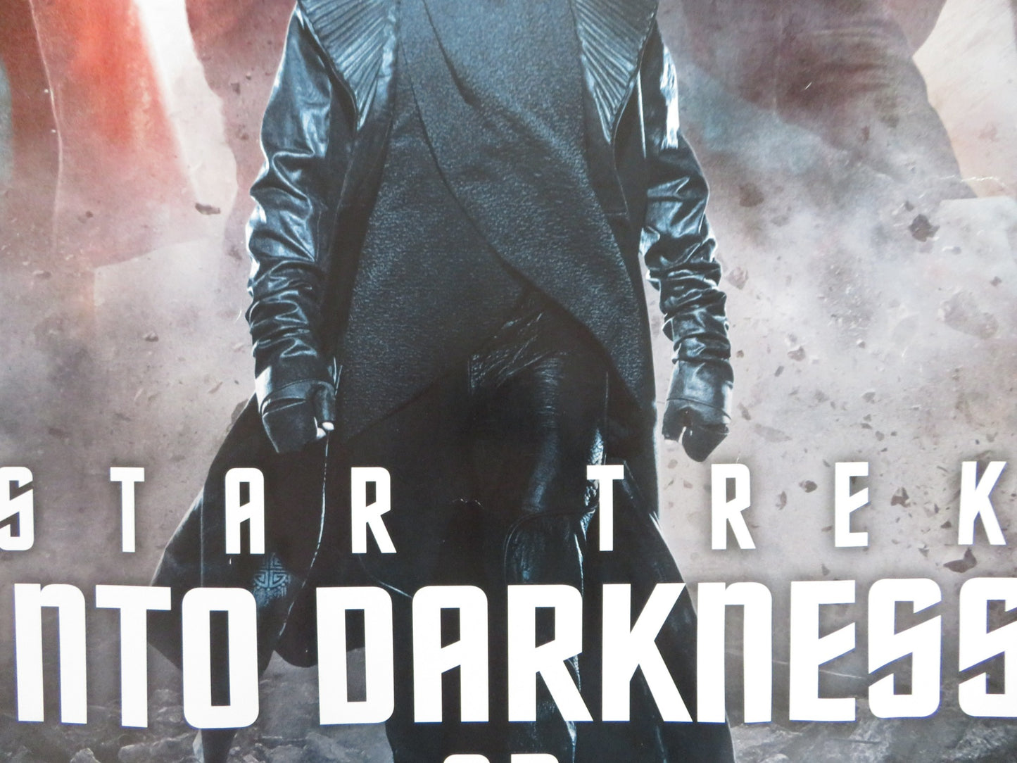 STAR TREK INTO DARKNESS UK QUAD (30"x 40") ROLLED POSTER CHRIS PINE K.URBAN 2013