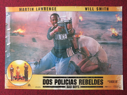 BAD BOYS - D SPANISH POSTER WILL SMITH MARTIN LAWRENCE 1995